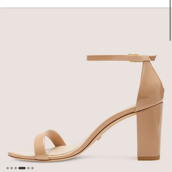 STUART WEITZMAN | NUDISTCURVE 75 BLOCK SANDAL -  BNWT - Picture 3 of 16